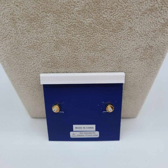 Kurt Geiger Pink Enamel Eagle Gold Tone Necklace & Earrings NWT!  NEW! - Picture 6 of 13